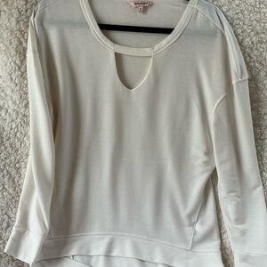 Juicy Couture Off-White Long Sleeve Tee